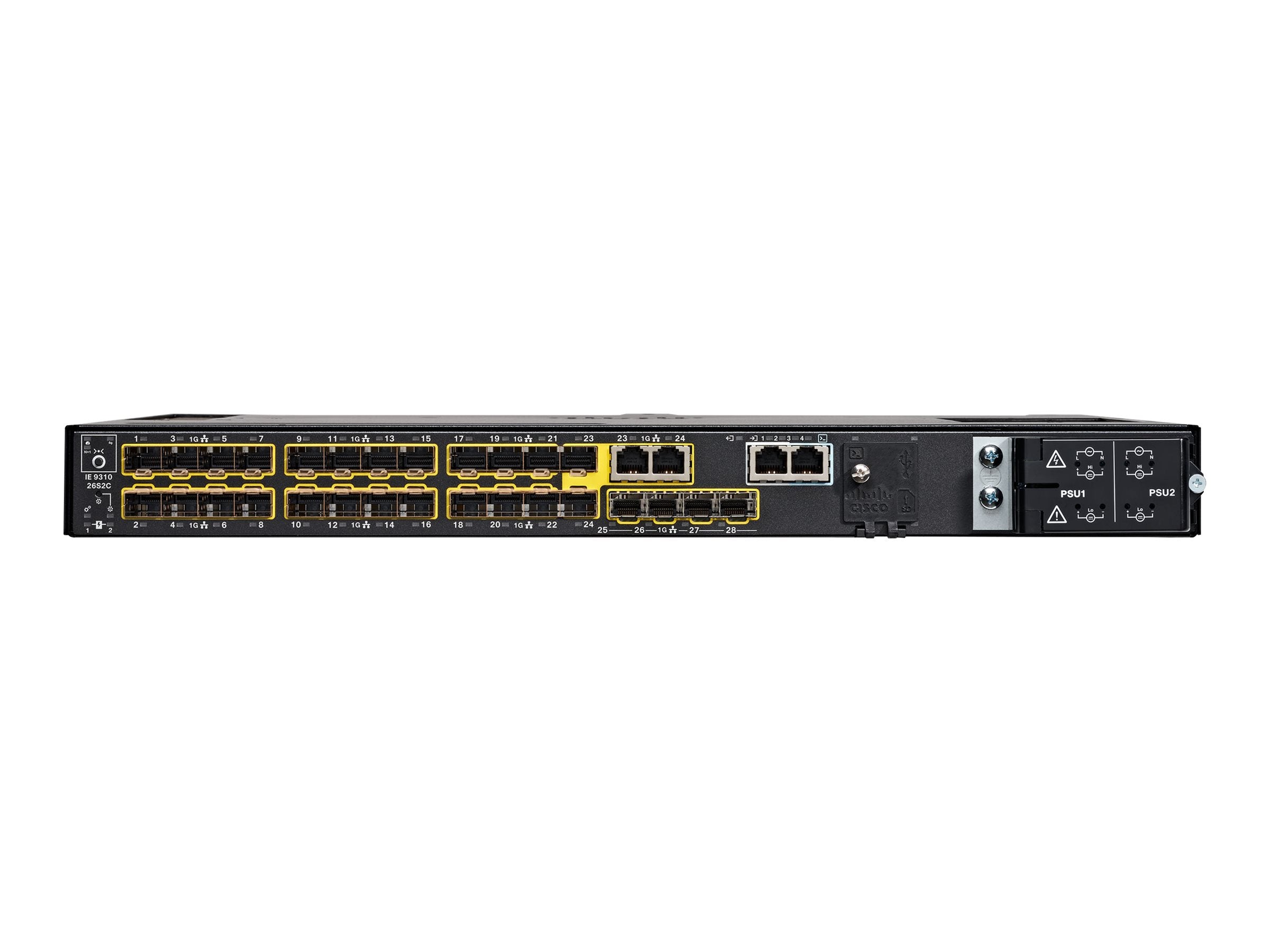 CISCO IE9300 w/ 24 Ports GE SFP Downlinks & 4 Ports GE SFP uplinks