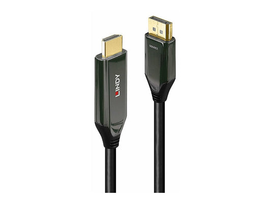 LINDY 1m Active DisplayPort 1.4 to HDMI 8K60 Cable