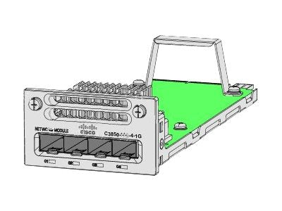 CISCO Catalyst 3850 4 x 1GE Network Module REMANUFACTURED