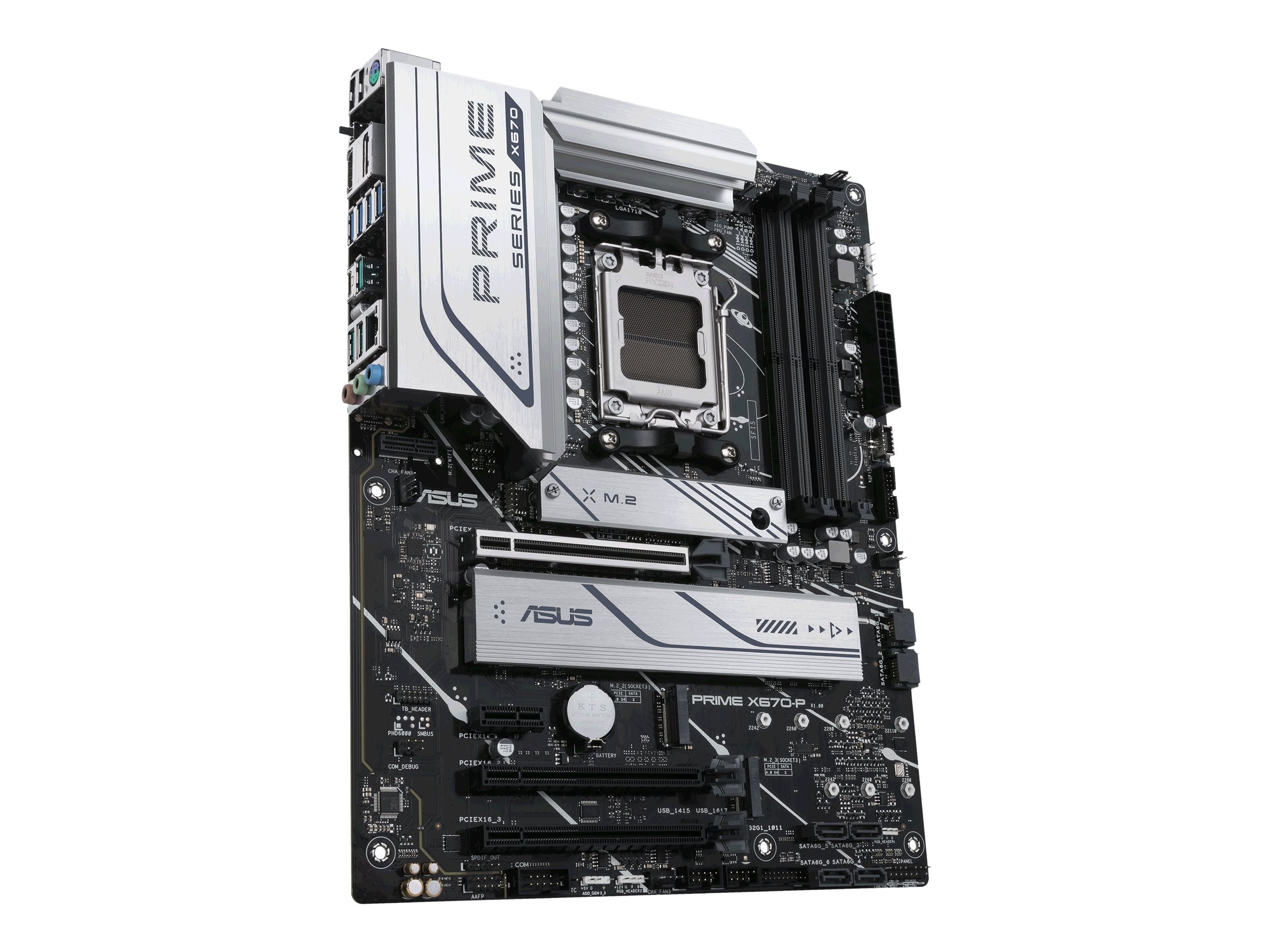 ASUS PRIME X670-P AM5 Socket 4DDR5 3xPCIe 4.0 x16 HDMI 2.1 DP 1.4 6xSATA 6Gb/s ATX