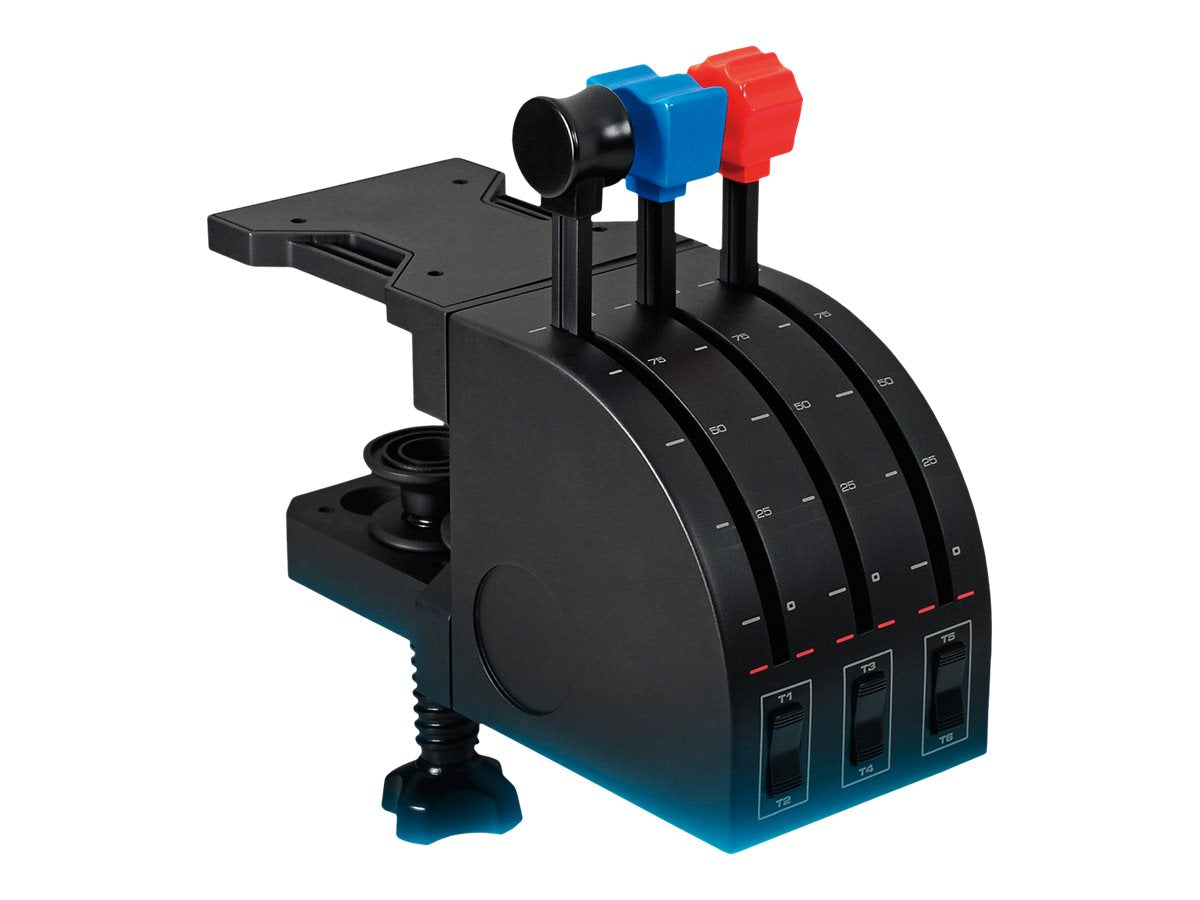 LOGITECH Flight Yoke System Yoke and throttle wired for PC