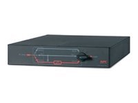 APC Service Bypass Panel Bypass switch rack-mountable AC 230V output connectors 4 2U 19 Black