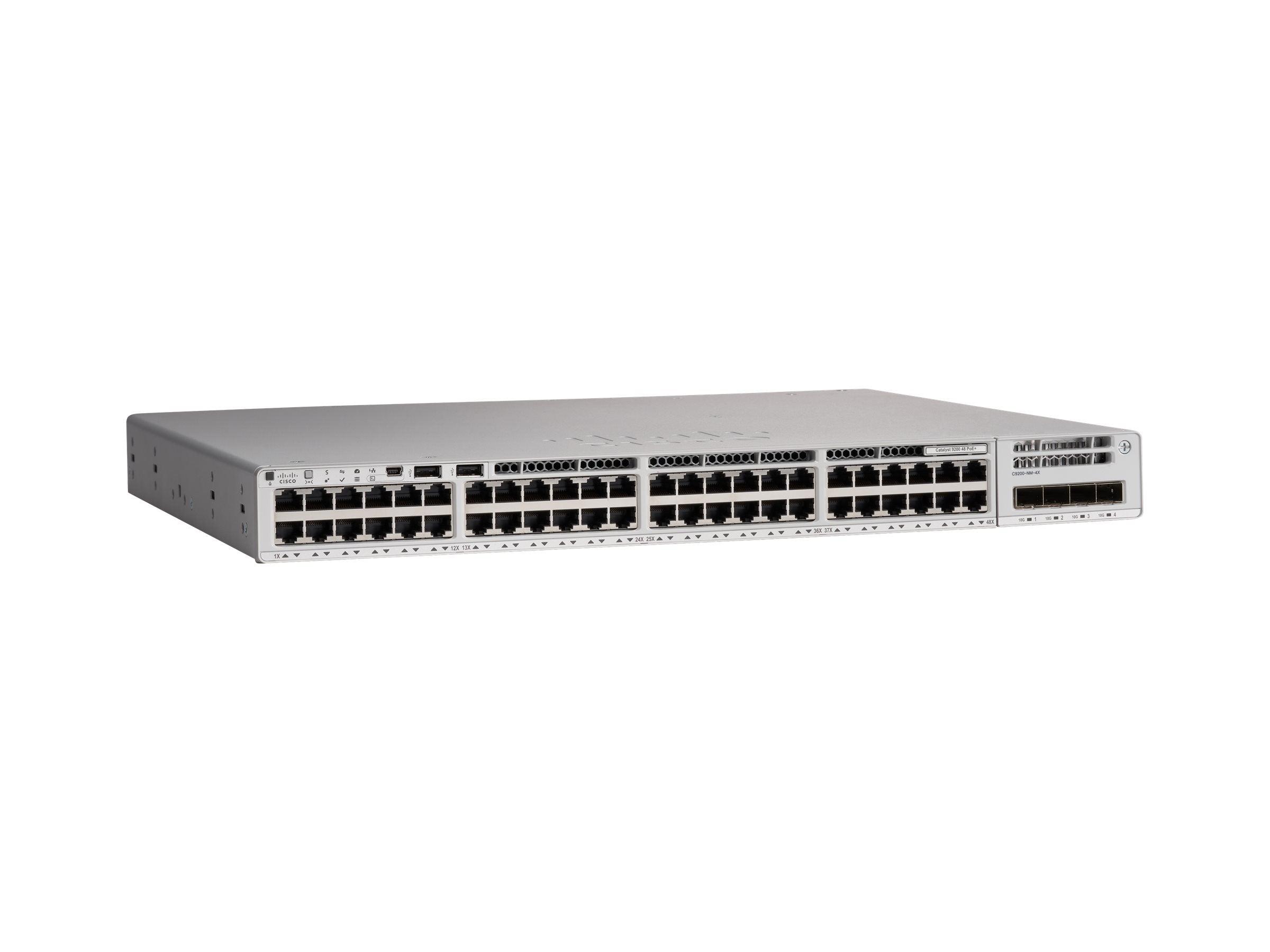 CISCO Catalyst 9200 48-Port PoE+ Switch w Network Essentials