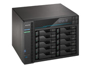 ASUSTOR LOCKERSTOR 10 - AS6510T - NAS 10 baies - Intel Atom C3538 Quad-Core - 8Go DDR4 - 10 GbE x2 - 2.5 GbE x2 - M.2 SSD x2
