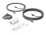 LOGITECH Cat5e Kit Video conferencing accessory kit for Base Bundle RoomMate + MeetUp + Tap IP Room Solution Base Bundle Huddle