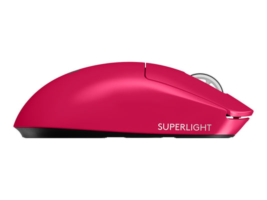 LOGITECH G PRO X SUPERLIGHT 2 Mouse gaming optical 5 buttons wireless 2.4 GHz USB LIGHTSPEED receiver pink