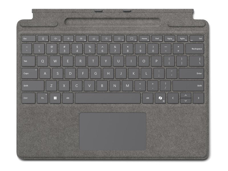 MICROSOFT Surface - Keyboard - Clavier - Trackpad - Encoche Pen - Surface Pro 8/9/10/11 - Copilot Ready - AZERTY - Platine