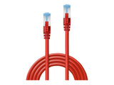 LINDY Cat.6A S/FTP LSOH Red 2m Patch Cable