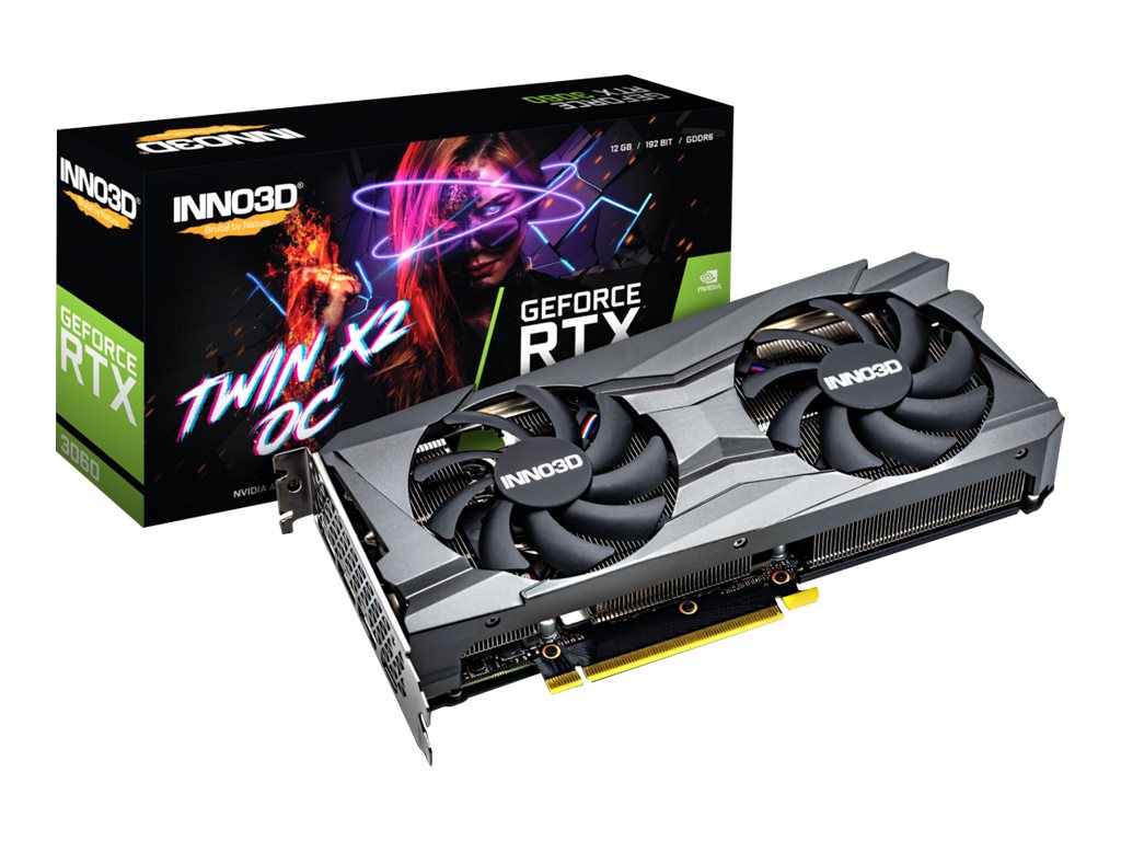 INNO3D GeForce RTX 3060 Twin X2 OC 8Go GDDR6