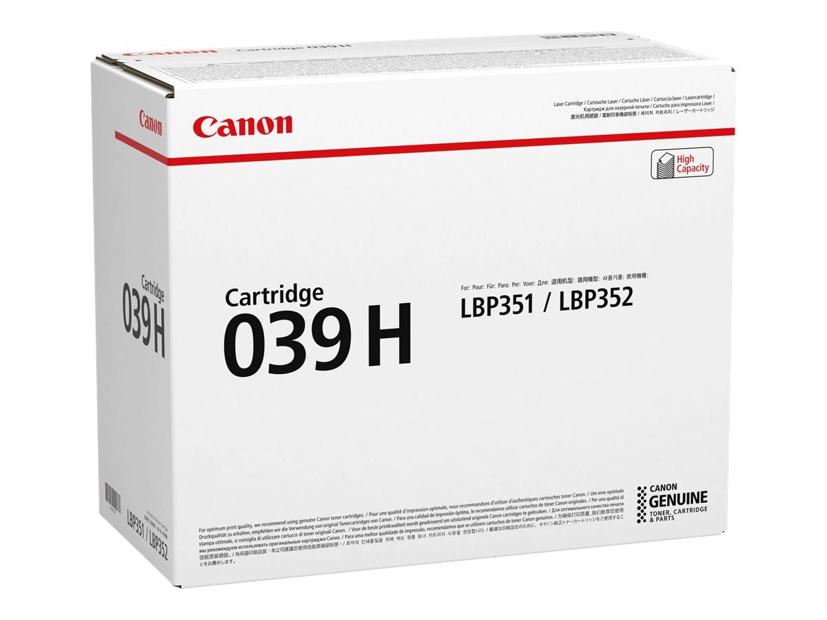 Toner/039H LBP Cartridge BK