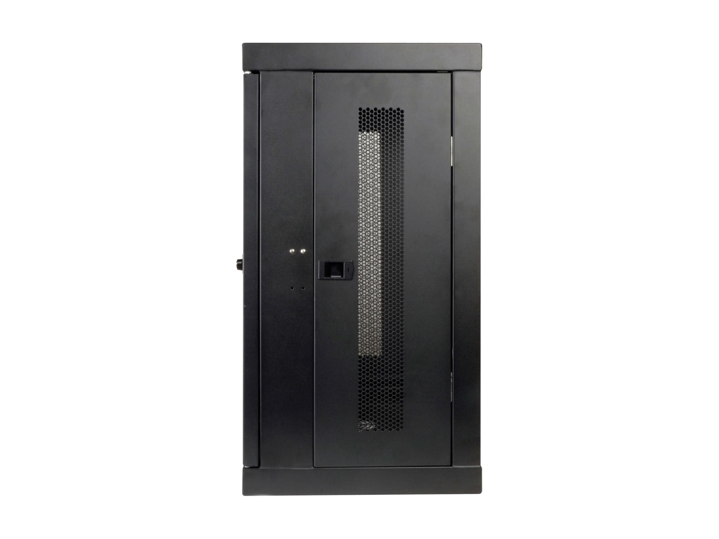 EATON TRIPPLITE SmartRack Rack enclosure cabinet low-profile patch-depth small wall mountable Black 12U 19