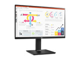 LG 24QP750P-B Écran LED - 24"-2560 x 1440 QHD @ 75 Hz - IPS - 300 cd/m² - 1000:1 - HDR10 - 5 ms - HDMI, DisplayPort, USB-C
