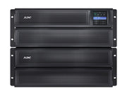 APC Smart-UPS X 2200 Rack/Tower LCD UPS Rack AC 230V 1980Watt 2200VA RS-232 USB output connectors 12 4U Black