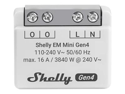 SHELLY EM Mini Gen4 Matter WLAN Compact Energy Meter