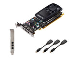 FUJITSU NVIDIA Quadro P400 2Go connectors 3x miniDP PCIe x16 without adapter Full Height