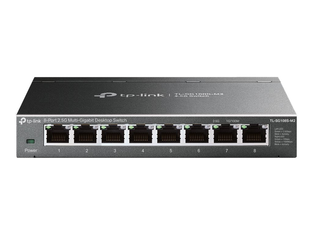 Omada 8-Port 2.5G Multi-Gigabit Desktop
