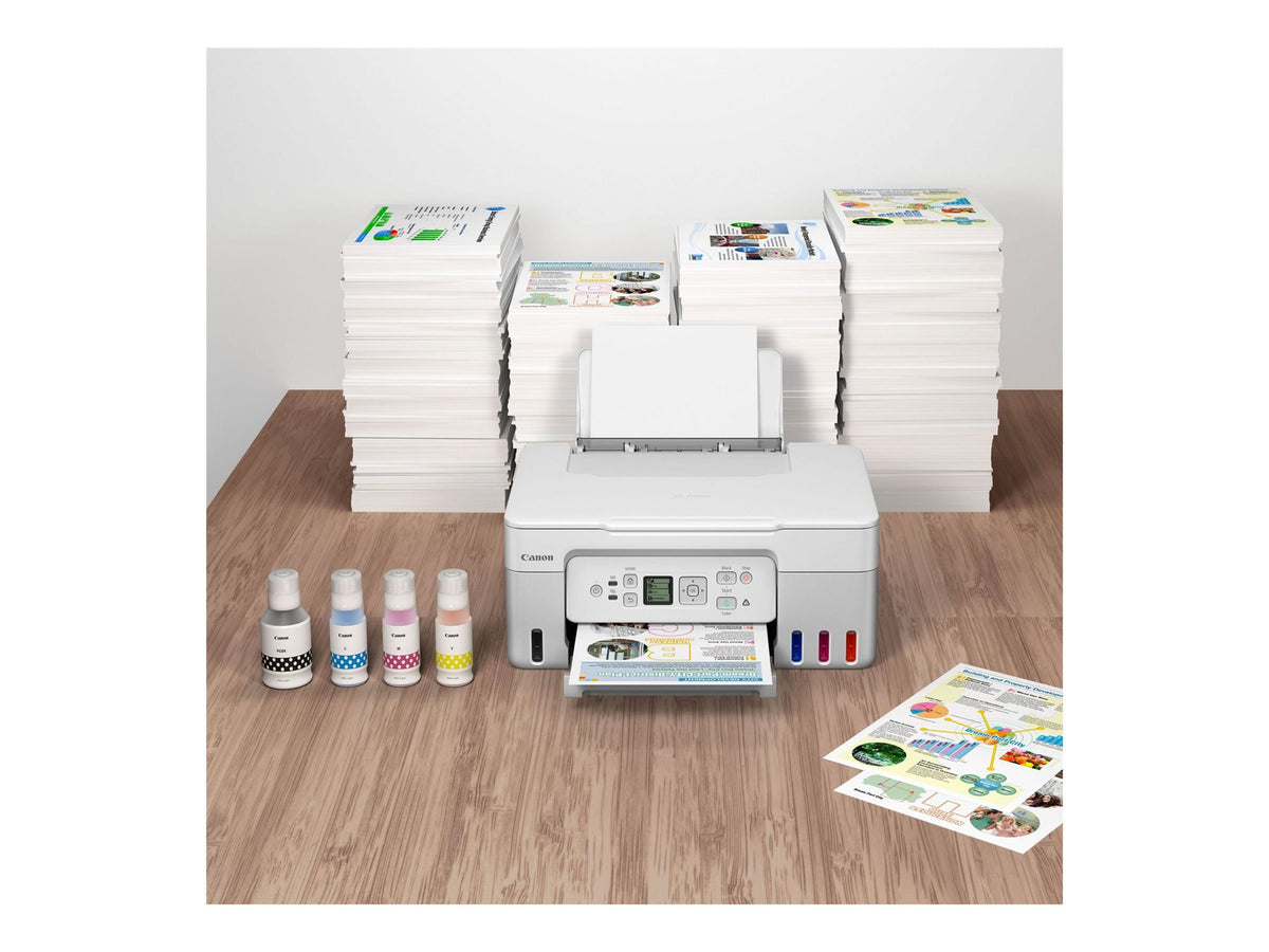 CANON PIXMA G3571 color inkjet MFP Wi-Fi Print Copy Scan Fax Cloud 11ipm mono 6ipm colour