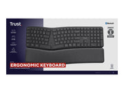 TRUST Clavier sans fil KEYRA ergonomique Bluetooth