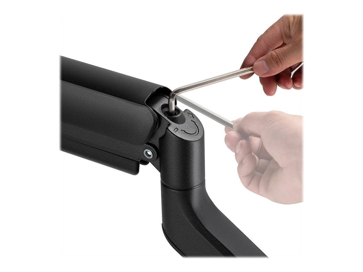 NEOMOUNTS DS70-450BL1 Support dÃ©cran Ã  fixer 17-42p - ressort Ã  gaz - Topfix - arrÃªt 180