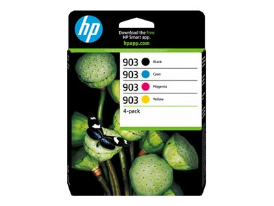 HP 903 CMYK Original Ink Cartridge 4-Pack