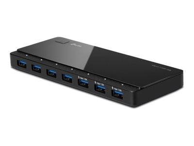 TP-LINK 7-port USB 3.0 Hub Desktop 12V/2.5A power adapter included
