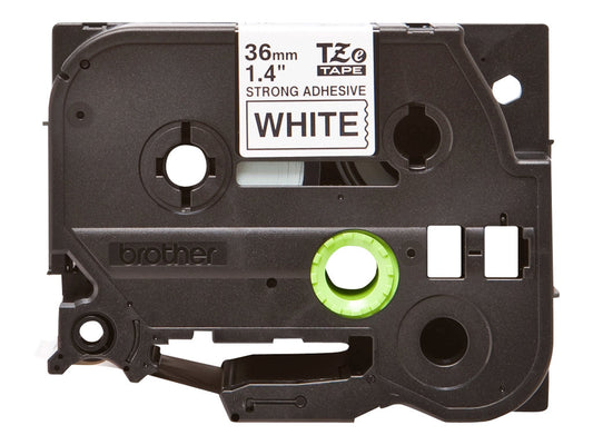 BROTHER P-Touch TZE-S261 black on white 36mm extra gluey