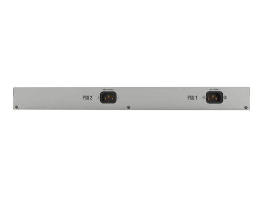 ALLIED 24x 10/100T POE+ ports and 4x 100/1000X SFP 2 for Stacking Fixed dual AC power supply EU Power Cord