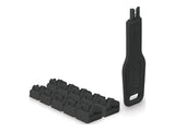 LINDY RJ45 Port Locks Black 10x + 1 Key
