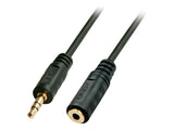 LINDY Audio Extension 3.5mm Stereo 3m 3.5mm St.Jack m/f gold plated