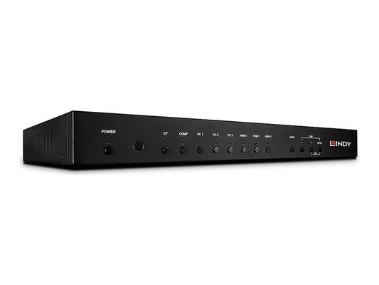 LINDY AV Conversion Switch and Splitter analogue and digital 8 IN and 3 OUT