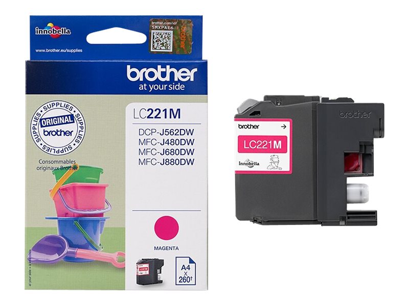 LC-221M/Ink Magenta 260 page