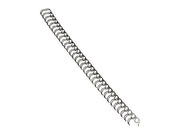 FELLOWES rel metall 34 boucles 10mm 3/8in noir x 100pk