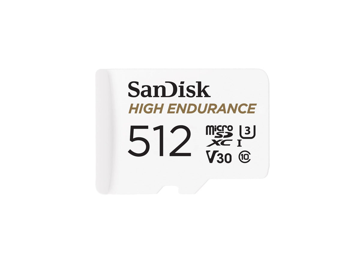 SanDisk microSDXC 512GB HE w/Adapter