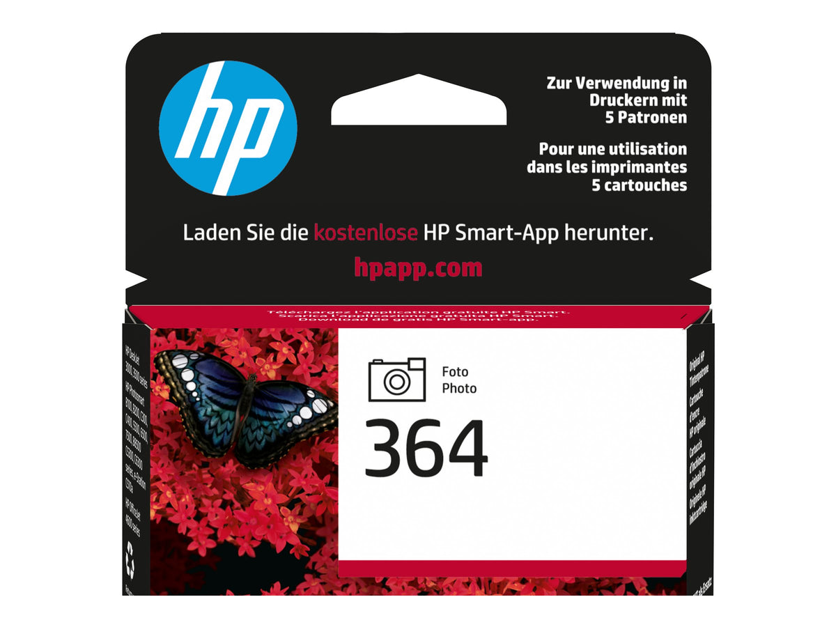 HP 364 photo Black Ink Cart/Vivera Ink
