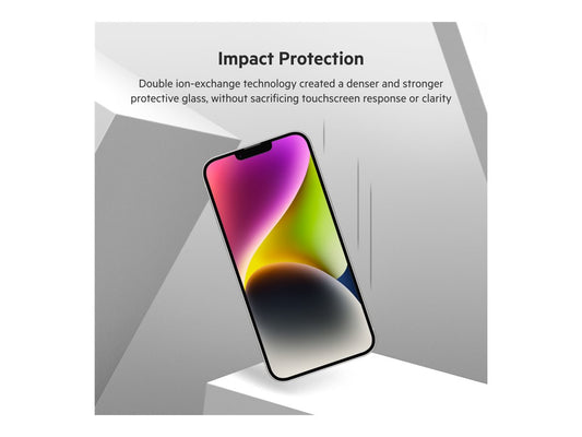 BELKIN ScreenForce Pro UltraGlass Anti-Microbial Screen Protection for iPhone 14 Plus/13 Pro Max
