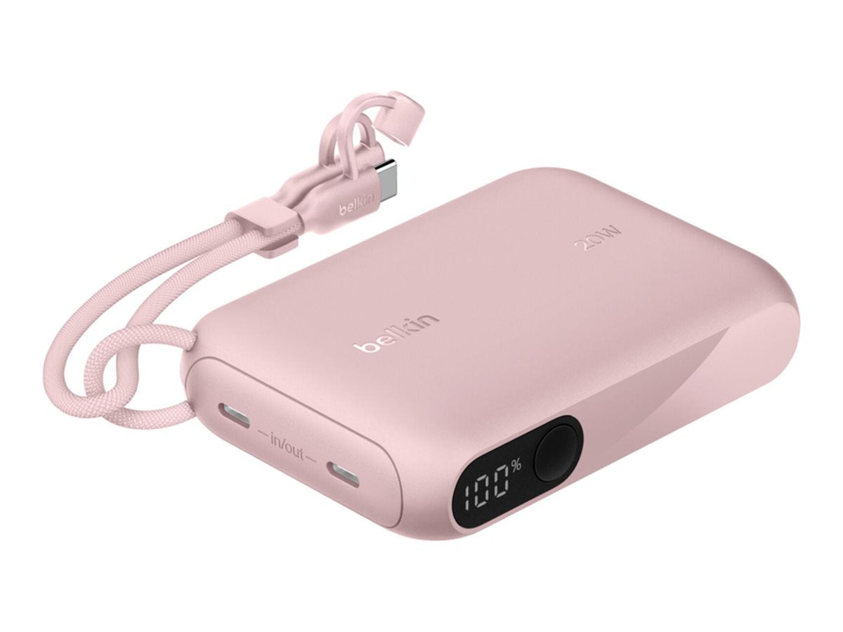 BELKIN 10k PD20W Power Bank with Display Pink