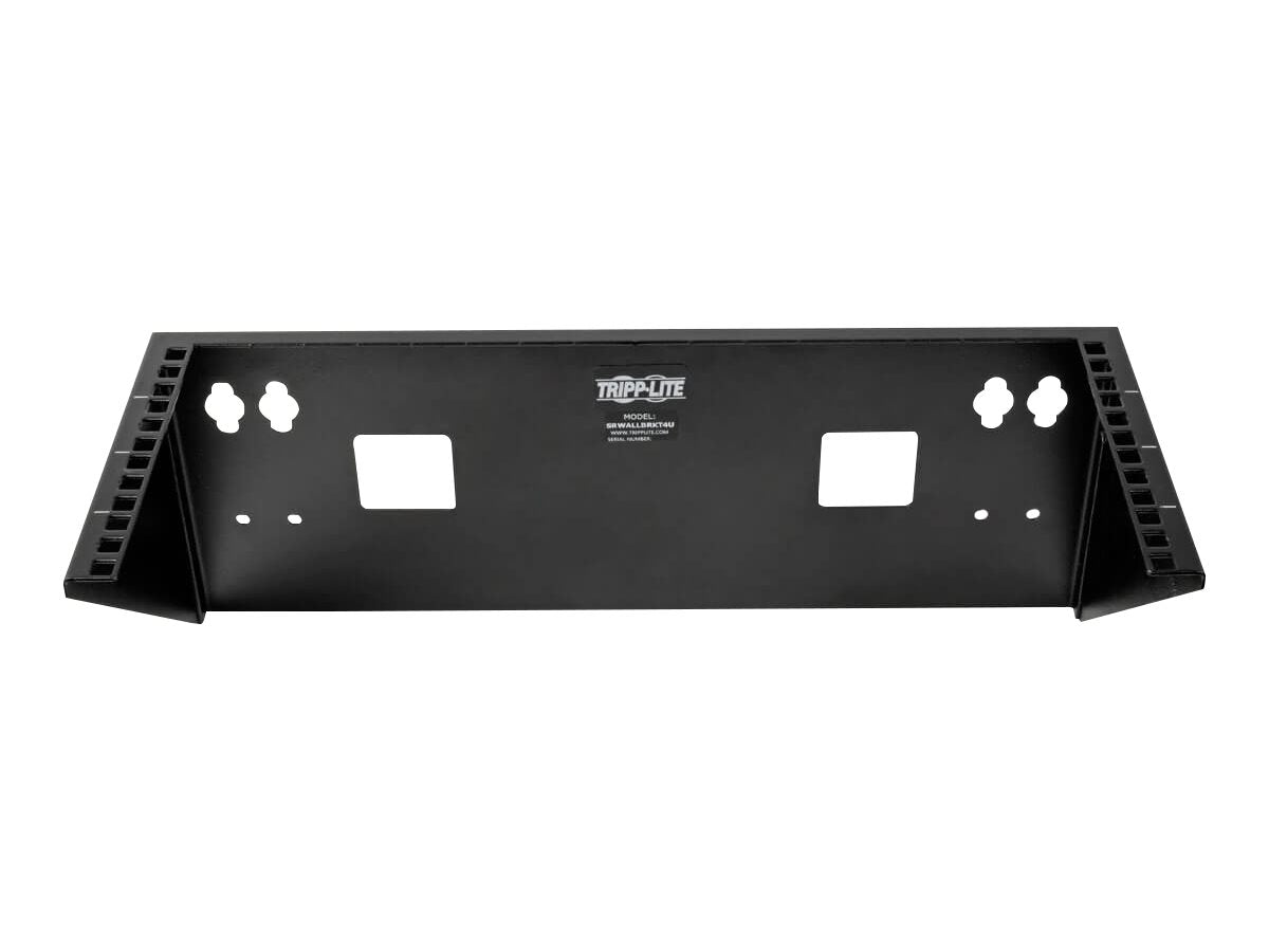 EATON TRIPPLITE Wallmount Rack 4U Vertical Rack Bracket 175lb Capacity Mounting bracket wall mountable Black 4U 19