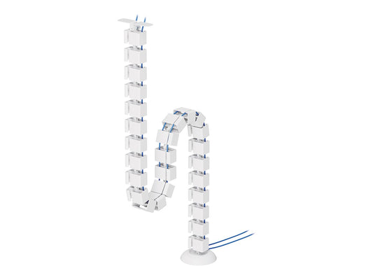 NEOMOUNTS Cable Spine Organizer for sit/stand desk frames screw mounted white