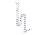 NEOMOUNTS Cable Spine Organizer for sit/stand desk frames screw mounted white