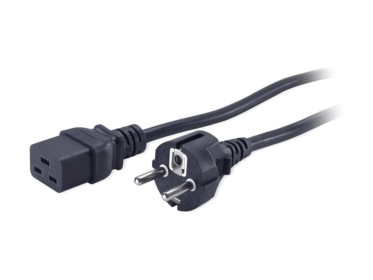 APC Power cable IEC 60320 C19 to power CEE 7/7m AC 230V 2.5m Black
