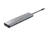 TRUST Adaptateur DALYX USB-C 7 en 1 1 USB-C 2 USB 2 HDMI 1 DisplayPort 1 Ethernet
