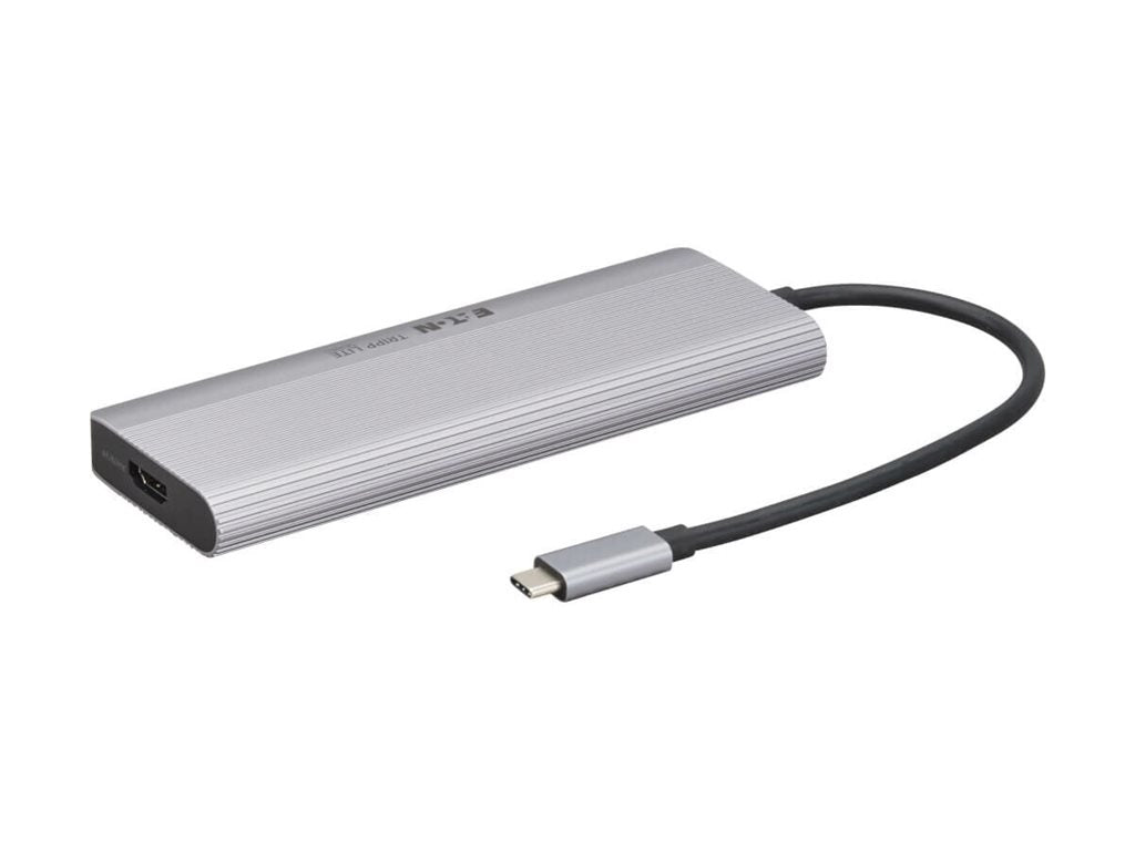 EATON Station daccueil de voyage Tripp Lite USB4 Multi-Display Vidéo 8K ou 4K/144Hz ports hub USB 3.2 Gen 2 10 Gbps recharge PD