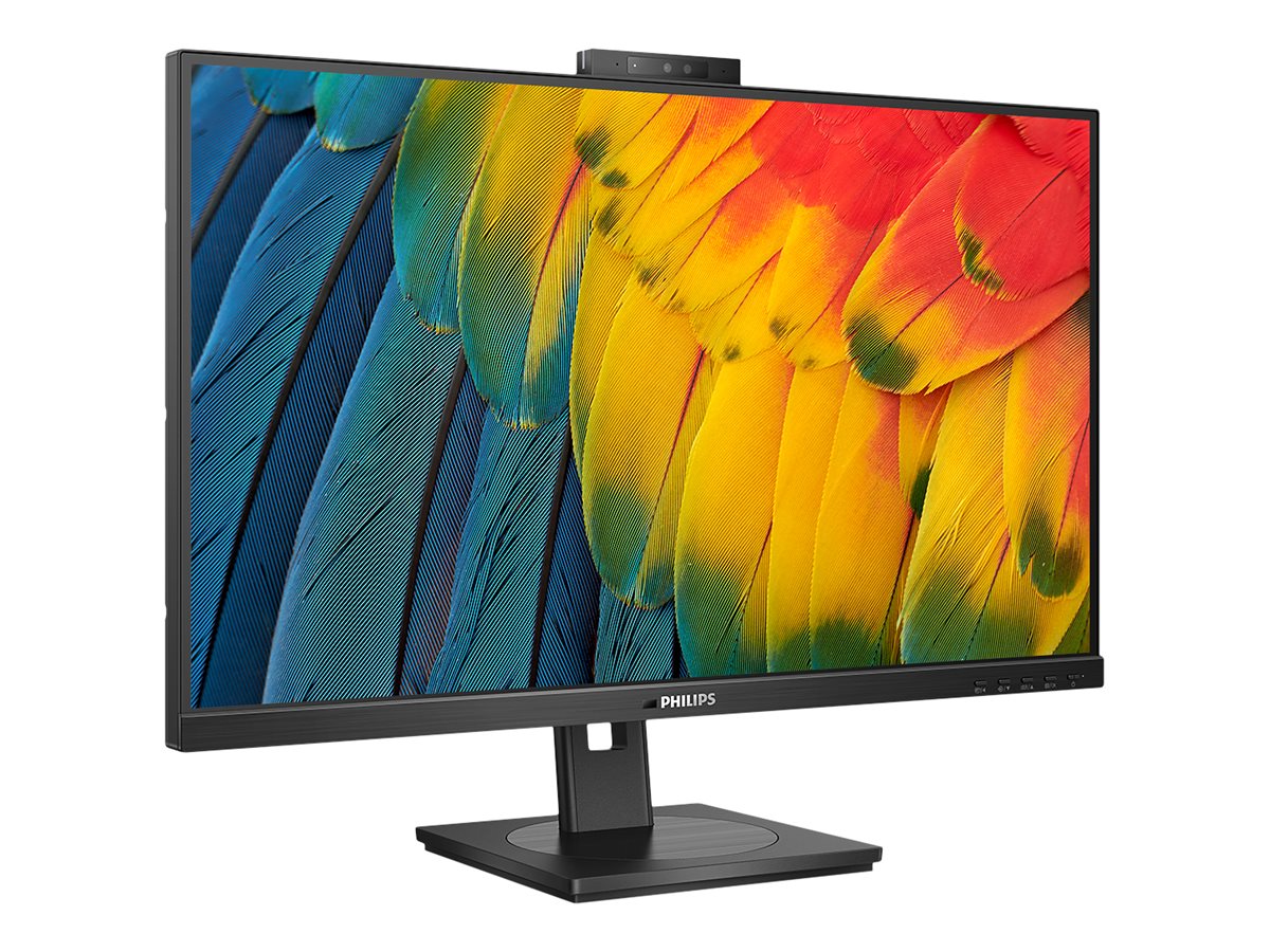 PHILIPS 27B1U5601H/00  27in - 2560 x 1440 QHD 75 Hz - IPS - 350 cd/m² - 4 ms - HDMI, DisplayPort, USB-C - haut-parleurs - WEBCAM