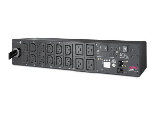 APC RACK PDU METERED 2U 30A 208V 12 C13S 4 C19
