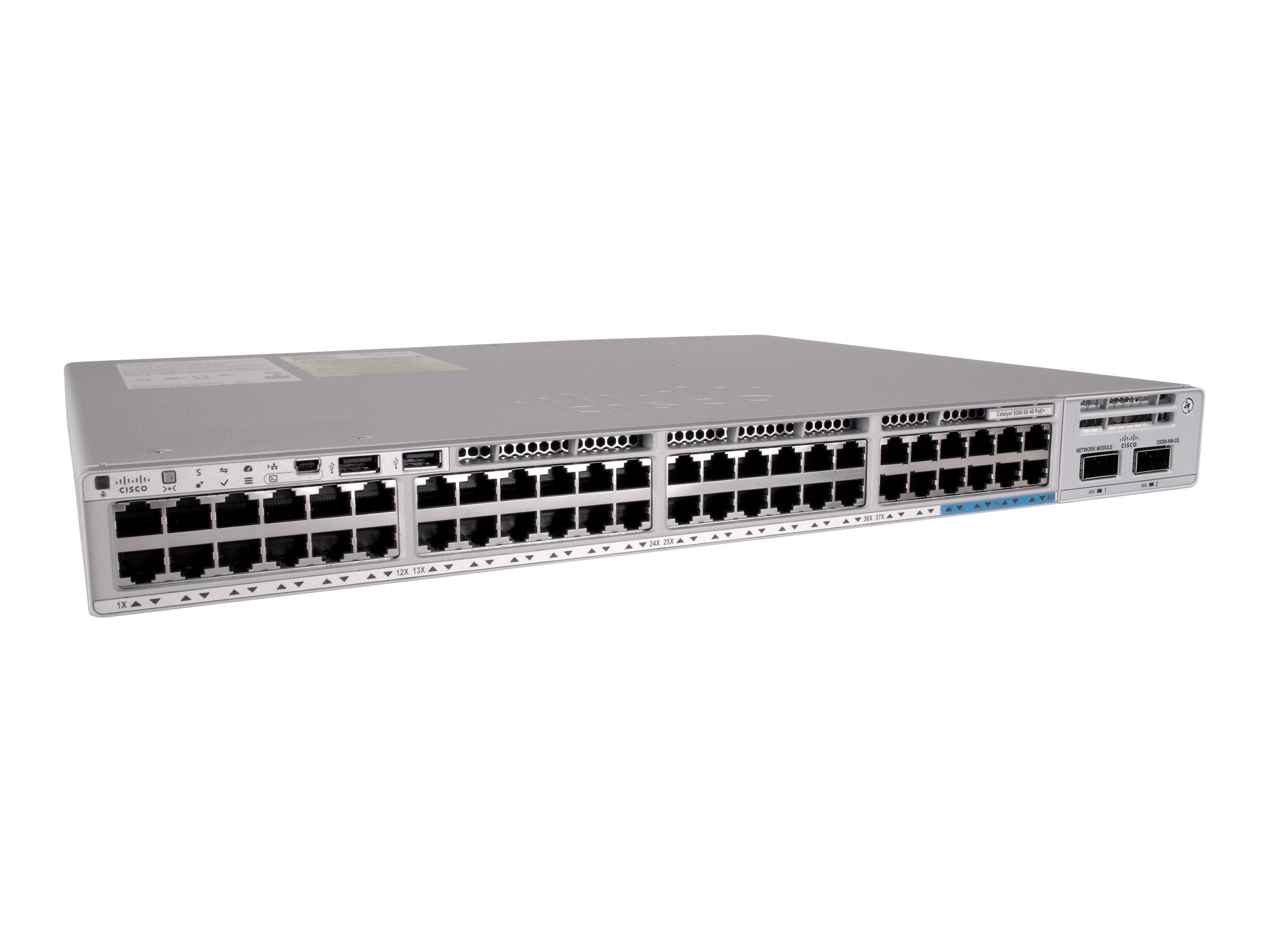 CISCO CATALYST 9200 48-PORT 8XMGIG POE NETWORK ADVANTAGE