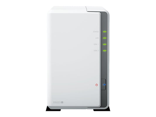 SYNOLOGY DS223J 2-Bay NAS RTD1619 1Go RAM