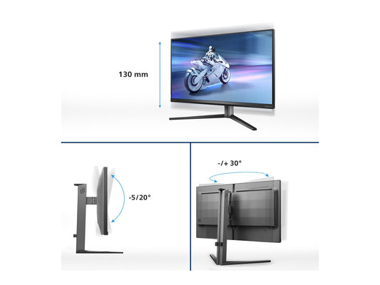 PHILIPS 32M2N6800M/00 31.5p IPS 4K UHD MiniLED 144Hz 1250cd/m2 1ms 2xHDMI2.1 DP USB HUB Height Adj.