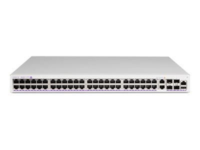 ALCATEL-LUCENT ENTERPRISE OS6360-P48 GigE fixed chassis 48 RJ-45 PoE 10/100/1G BaseT 2 fixed RJ45/SFP combo 1G 2 fixed SFP+