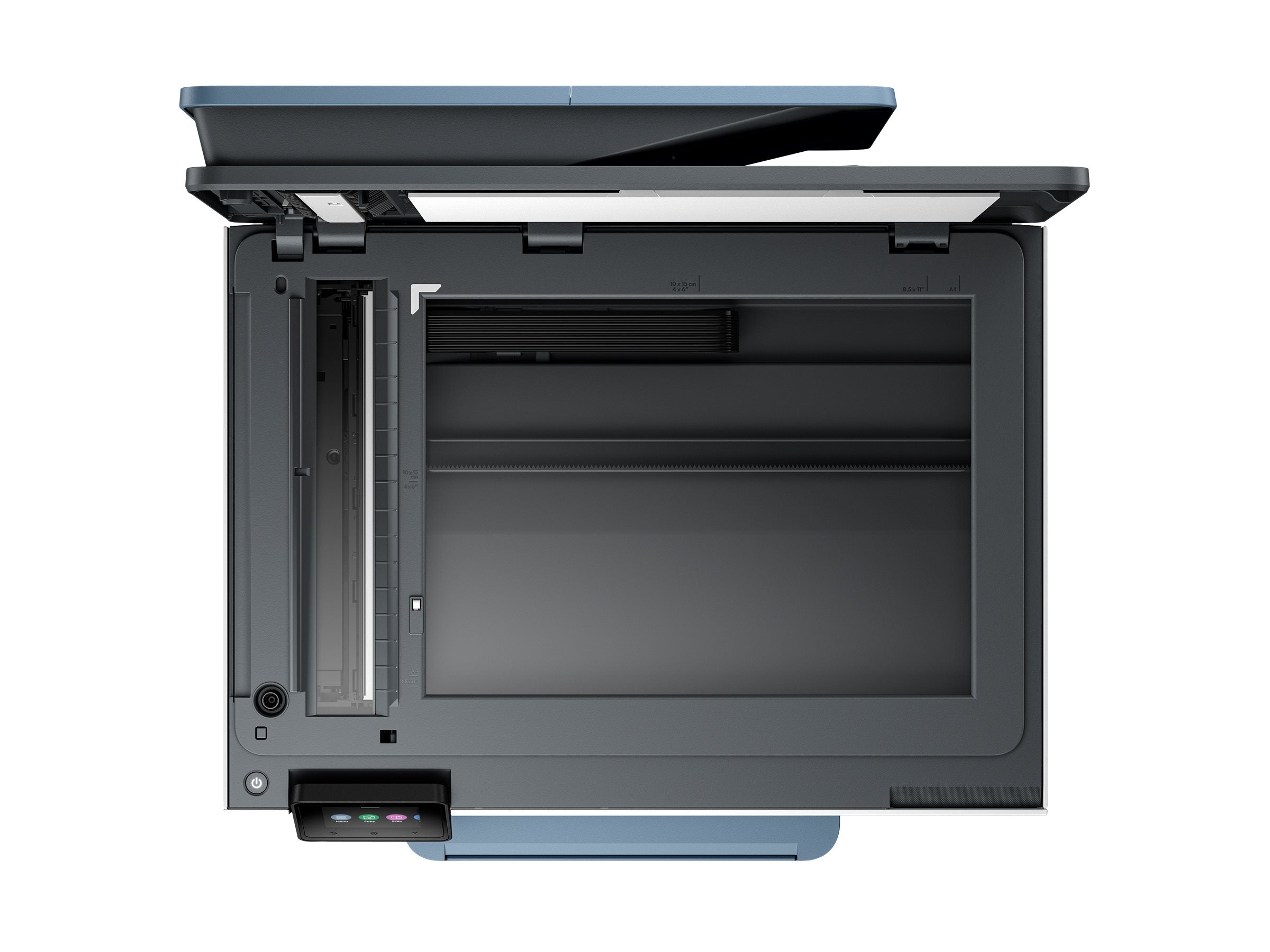 HP Officejet Pro 8125e All-in-One MFP colour inkjet A4 12ppm Copy 20ppm Print 225sheets USB Wi-Fi LAN dark surf blue