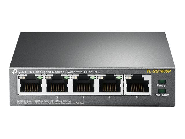 5-Port Gigabit Desktop Switch PoE
